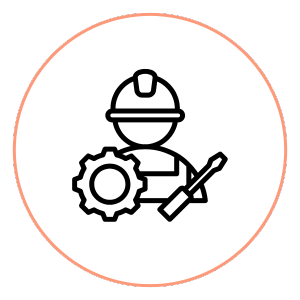 hvac contractor icon