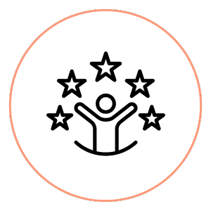 custom satisfaction icon