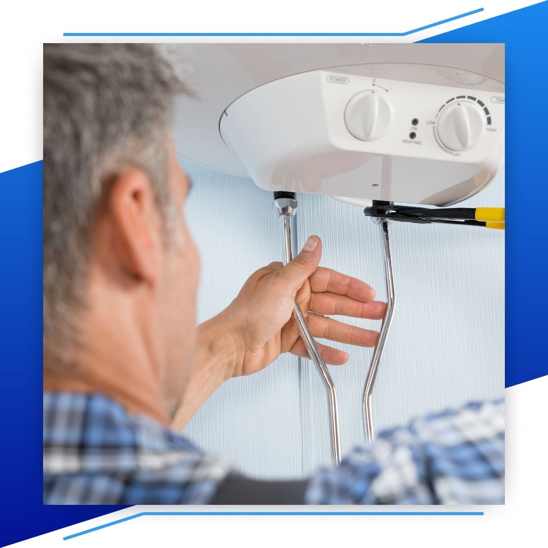 AC unit with a busted refrigerant